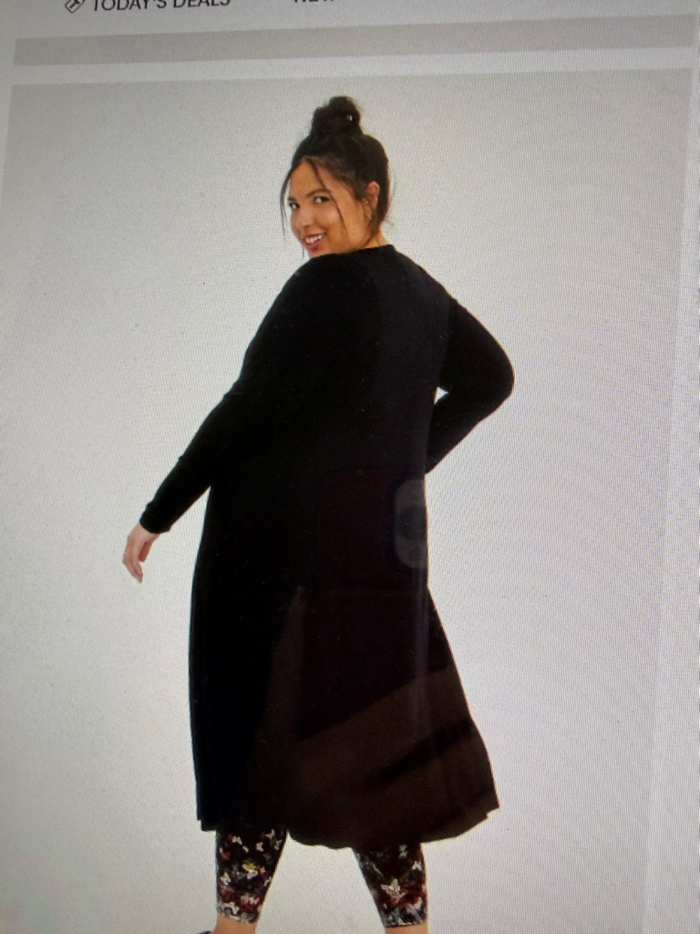 NWOT Torrid Duster Super Soft Collection Spring Open Front 4X Black Long-Sleeve - Picture 2 of 14